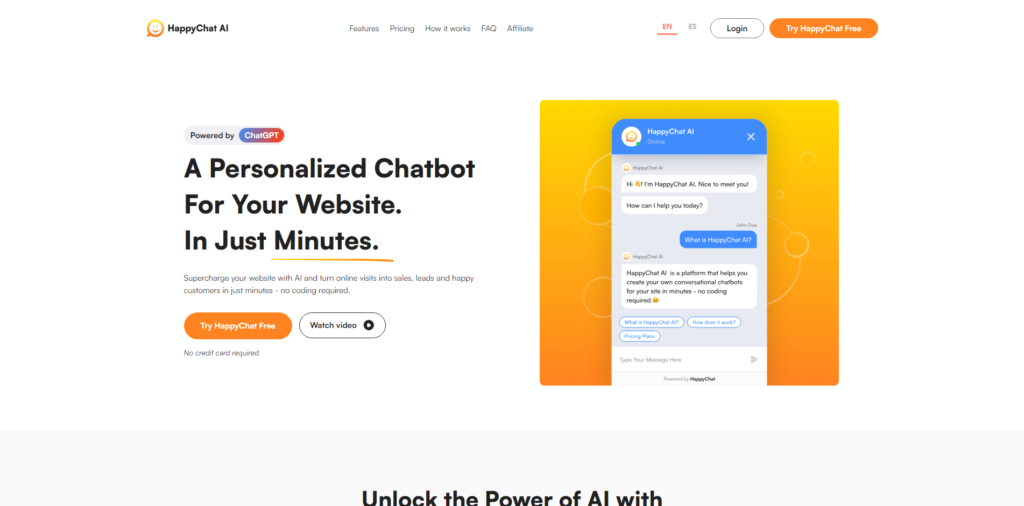 HappyChat AI - Elevate customer interaction