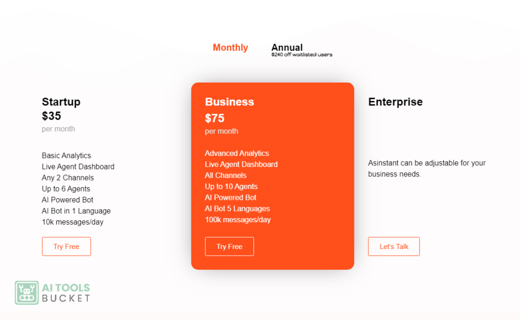 AsInstant AI - AI business assistant for customer support, marketing & more.