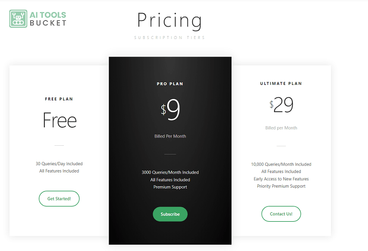 Jarvis AI Pricing