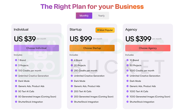 Poster Studio AI Pricing Plans