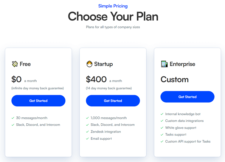 Spryngtime pricing plans