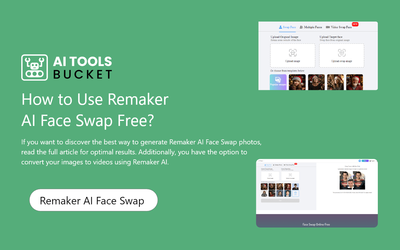 How to Use Remaker AI Face Swap Free?